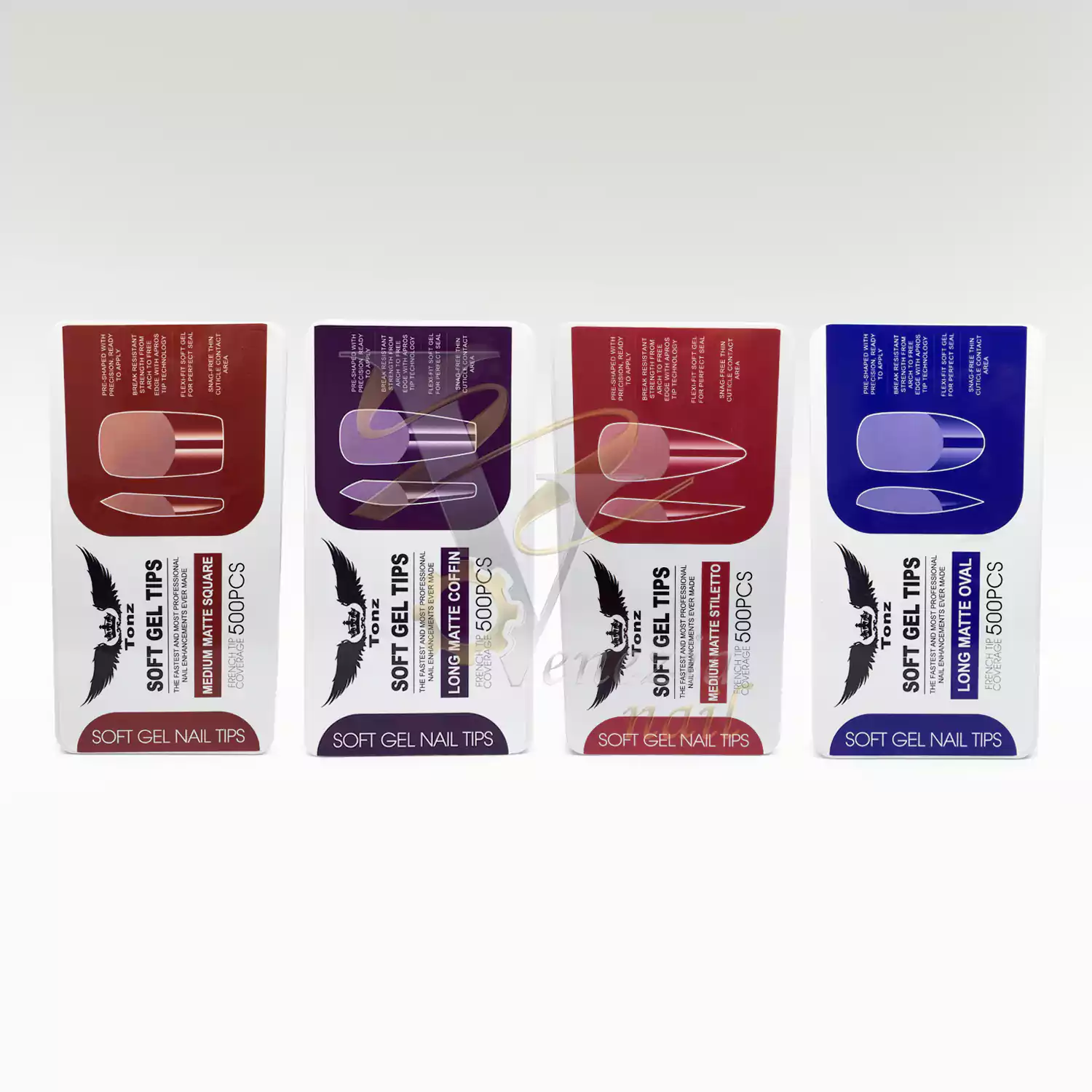 تیپ ژلیکس تونز ناخن تیپ ژل (ژلیکس) تونز