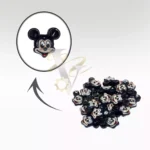 دیزاین ژورنالی ناخن طرح میکی موس