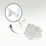 دیزاین ژورنالی ناخن طرح پاپیون