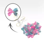 دیزاین ژورنالی ناخن طرح پاپیون