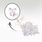 دیزاین ژورنالی ناخن طرح پاپیون