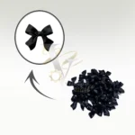 دیزاین ژورنالی ناخن طرح پاپیون مشکی