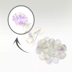 دیزاین ژورنالی ناخن طرح صدف