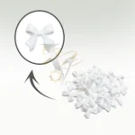 دیزاین ژورنالی ناخن طرح پاپیون سفید