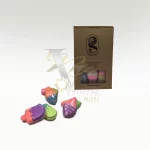 کوکتل پدیکور طرح بستنی گلاریس