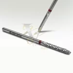 سر سوهان الماسه کروم کاجی باریک نوار قرمز ویلسون