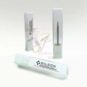 سر سوهان الماسه کاجی باریک نوار قرمز ویلسون